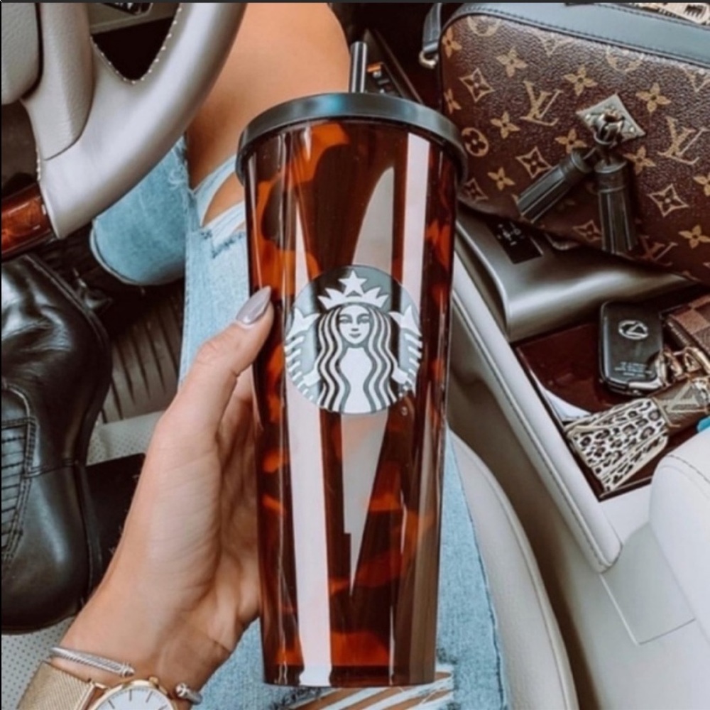 ✨LAST ONE✨Starbucks Tortoise Shell Venti Cup - Picture 8 of 8